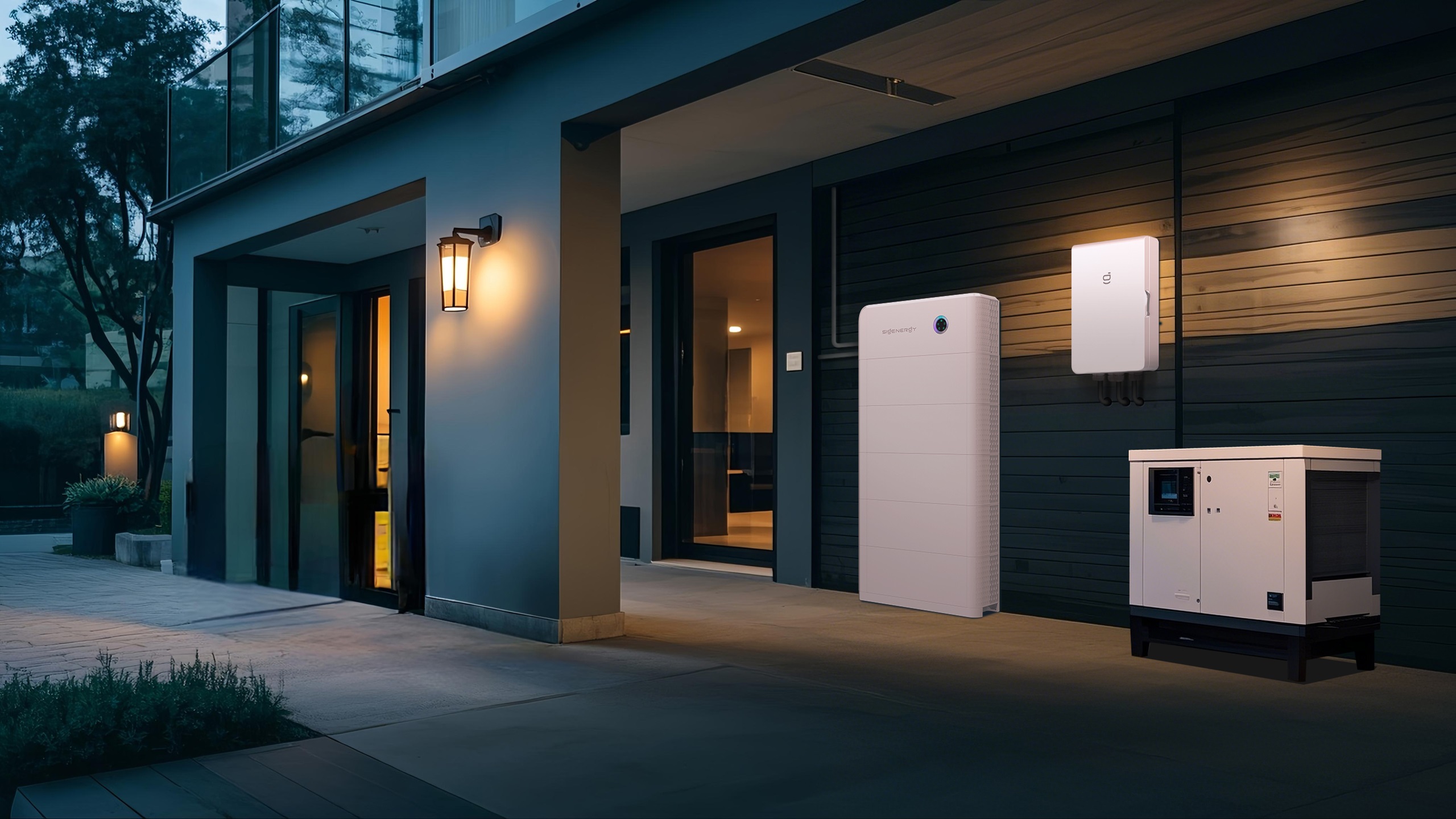 Thuisbatterij met back-up functie