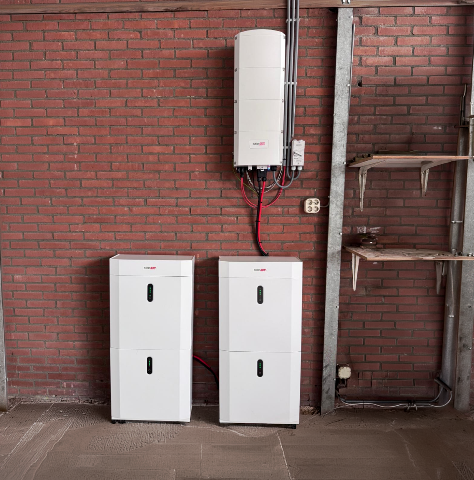 foto van solaredge thuisbatterijen
